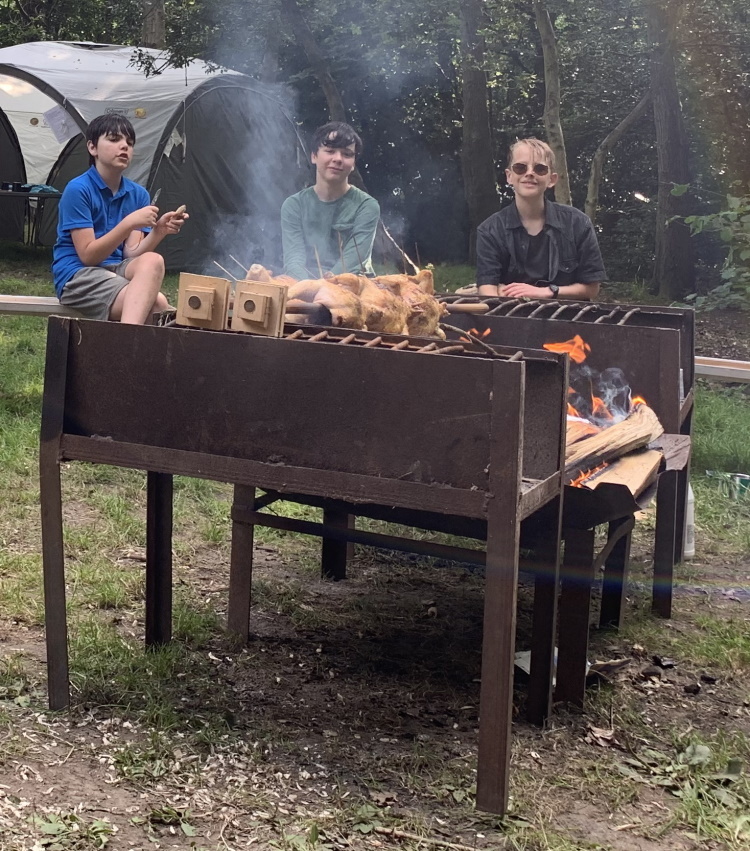 2021-08 Scout barbecue